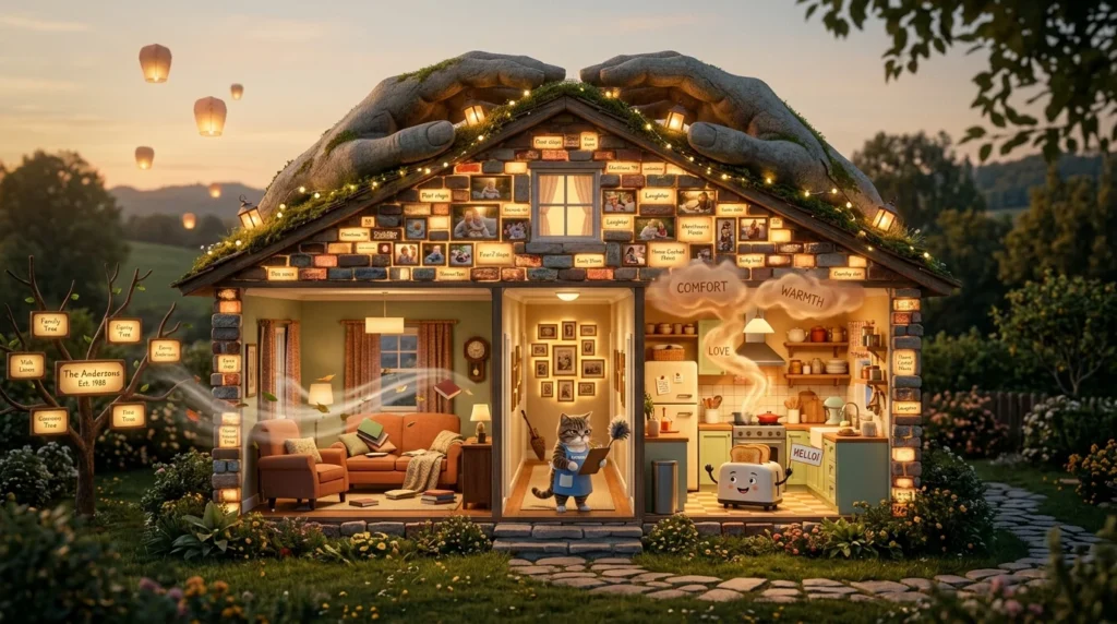 Metaphor for a House