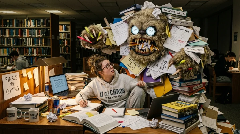 Metaphors for Final Exams