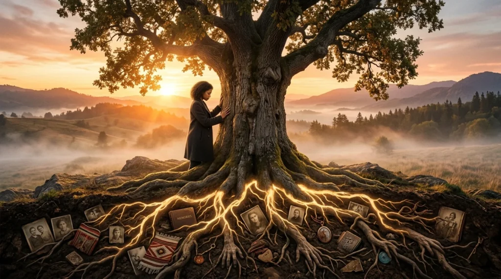 metaphor for roots