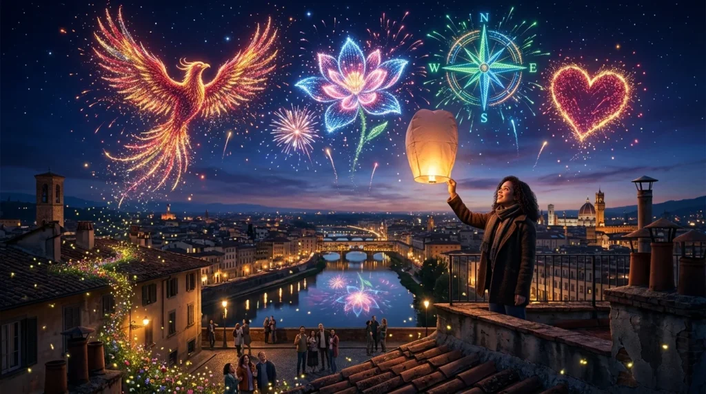 Metaphor for Fireworks