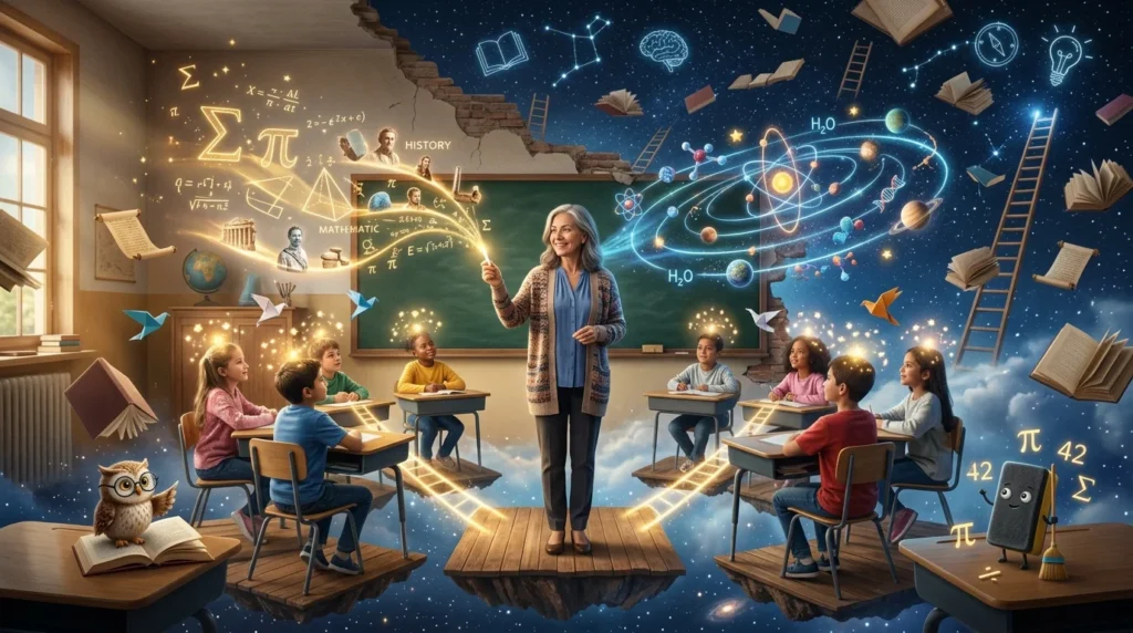 Visual Metaphor for a Teacher